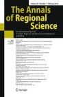 The Annals of Regional Science
